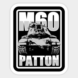 M60 Patton Tank Sticker